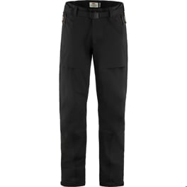 Fjällräven Keb Eco-Shell Trousers M Men’s Shell trousers Black Main Front 25413