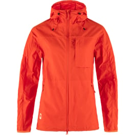 Fjällräven High Coast Wind Jacket W Women’s Outdoor jackets Orange Main Front 73932