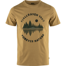 Fjällräven Forest Mirror T-shirt M Men’s T-shirts & tank tops Brown Main Front 80853